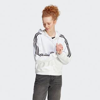 adidas 3S FT FZ S HD WHITE/BLACK Hoodie 