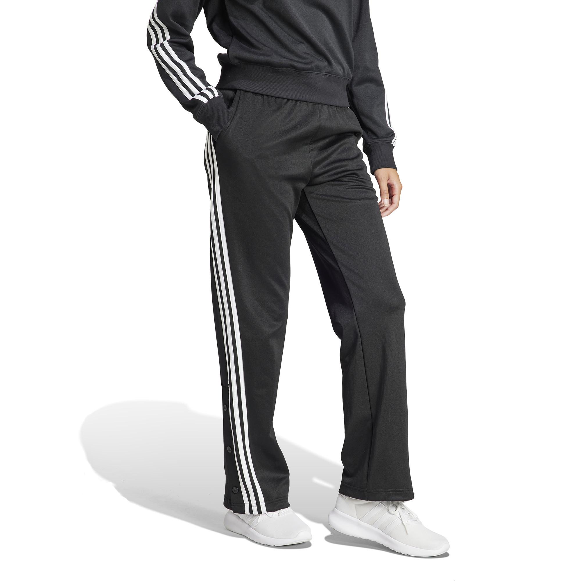 adidas ICONIC 3S TP BLACK/WHITE Pantalon de survêtement 