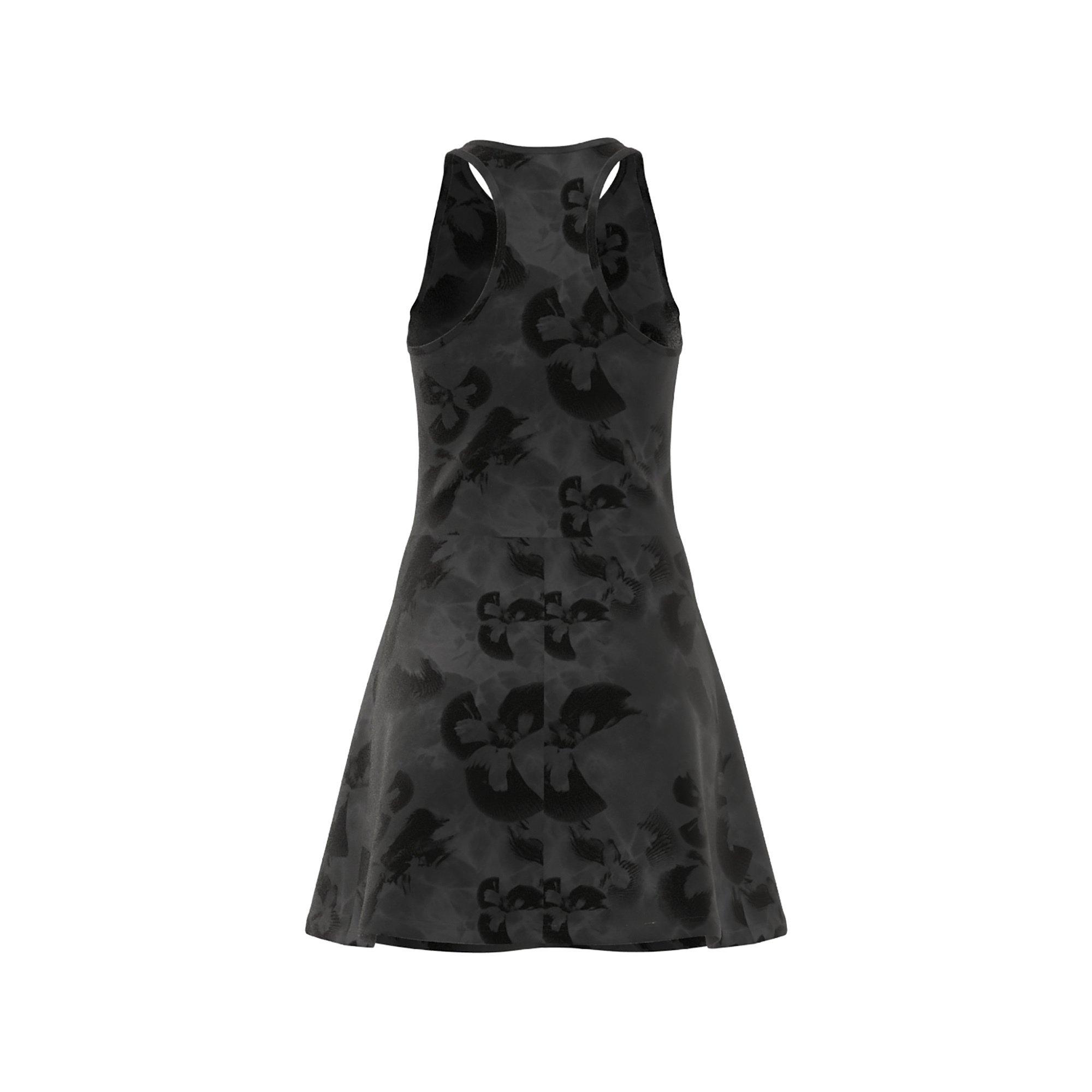 adidas AOP DRESS GREFIV/CARBON/BLACK Robe temps libre, manches courtes 