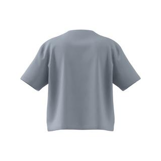 adidas 3S CR TOP WONBLU T-shirt, col rond, manches courtes 