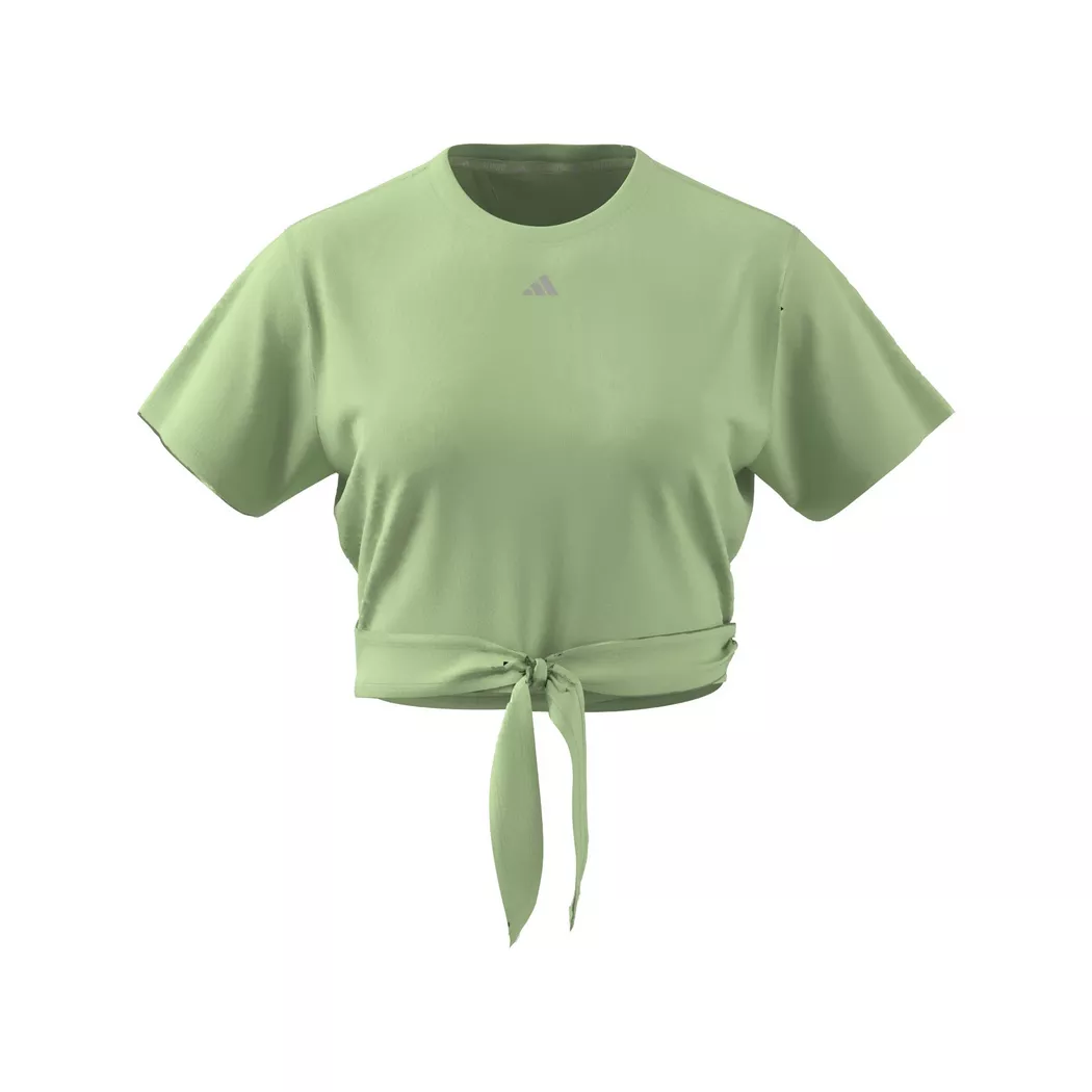 Adidas - T-Shirt, Rundhals, kurzarm, für Damen, Mint, Größe XL