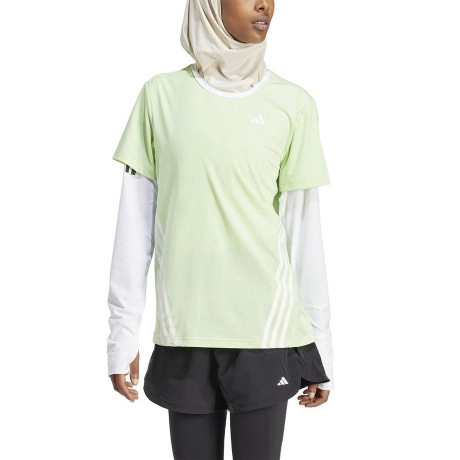 adidas ICONS 3S TEE SEGRSP T-Shirt, Rundhals, kurzarm 