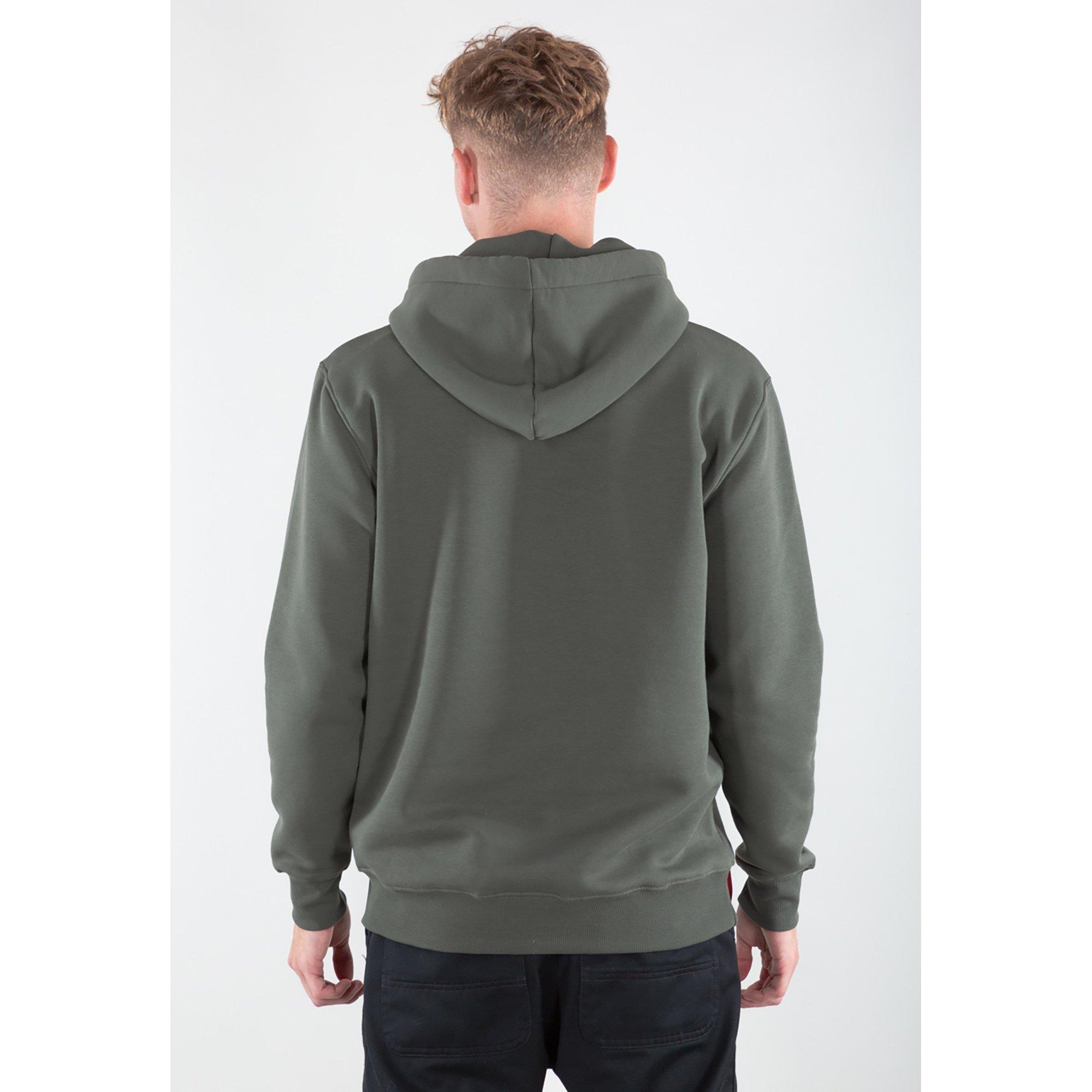 Alpha Industries Basic Small Logo Felpa con Cappuccio  