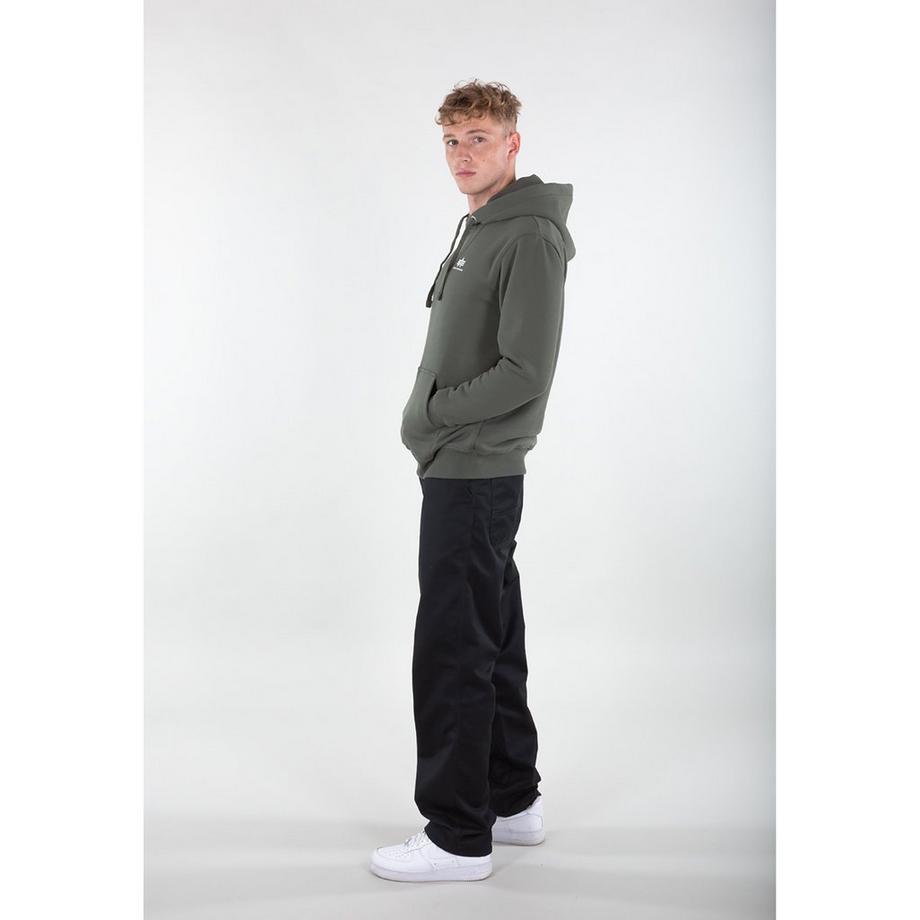 Alpha Industries Basic Small Logo Felpa con Cappuccio  