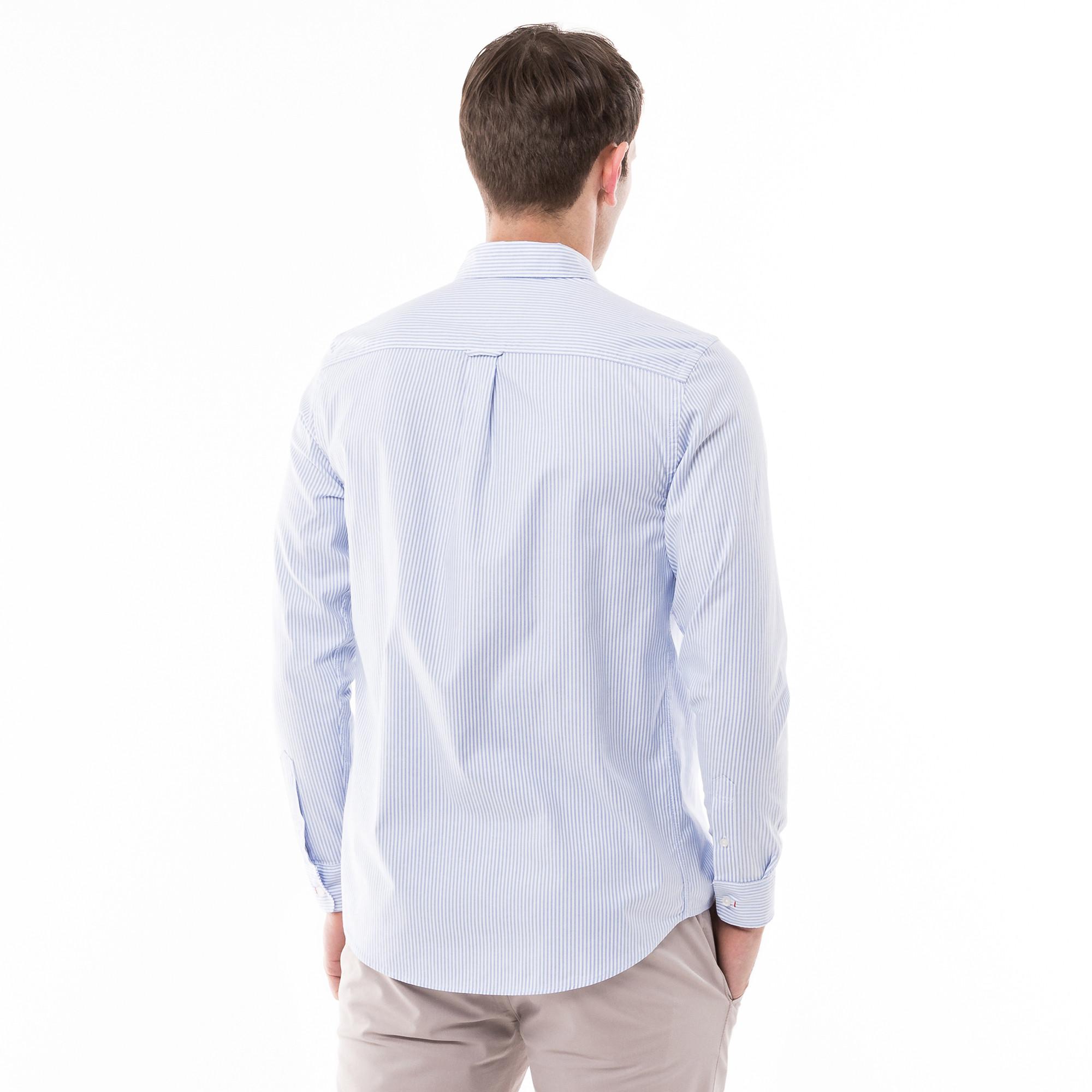 Scotch & Soda Essential Oxford Stripe Shirt Camicia a maniche lunghe 