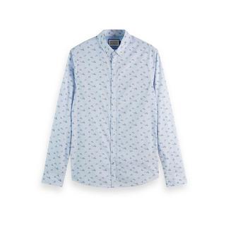 Scotch & Soda Ditsy Aop Shirt Chemise, manches longues 