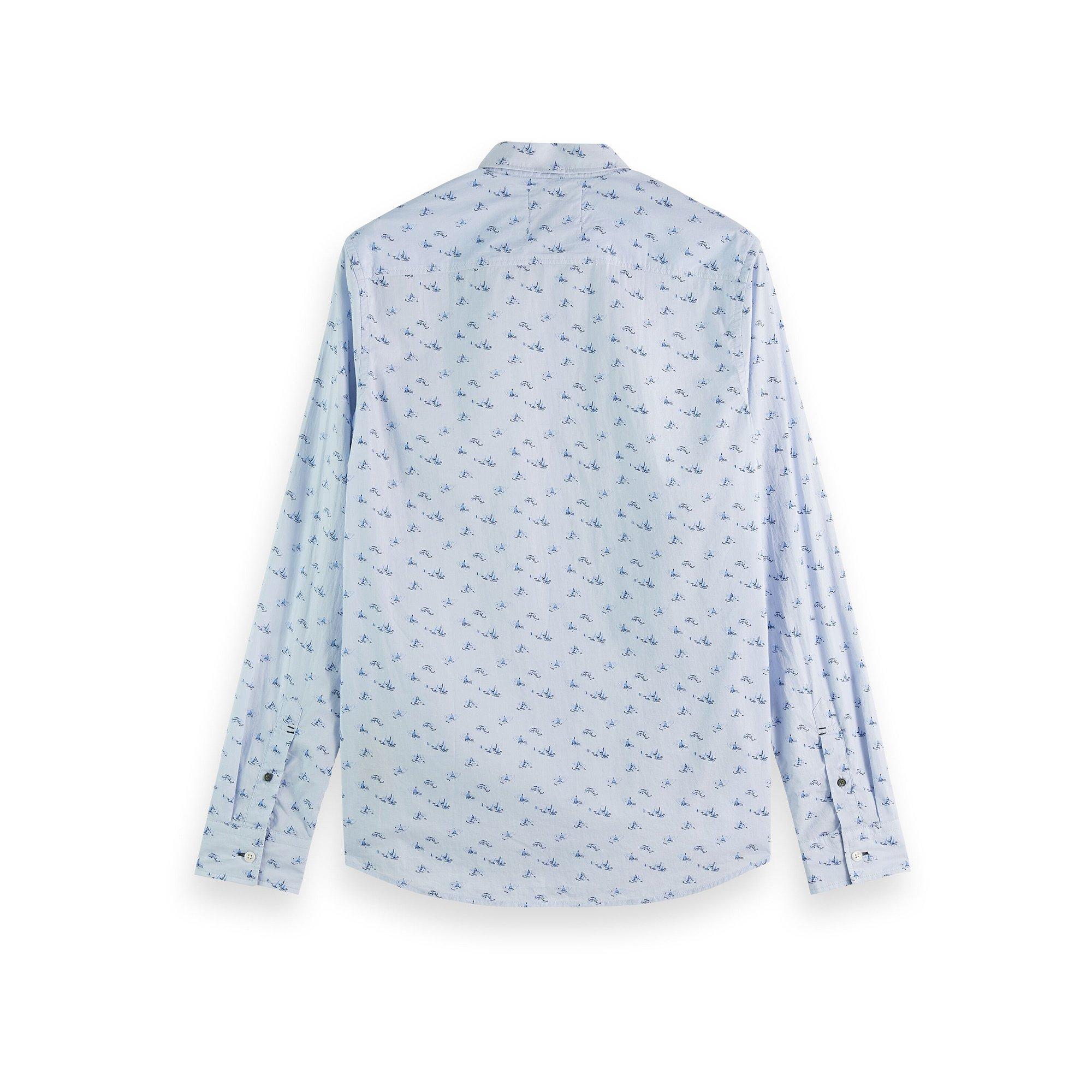 Scotch & Soda Ditsy Aop Shirt Chemise, manches longues 