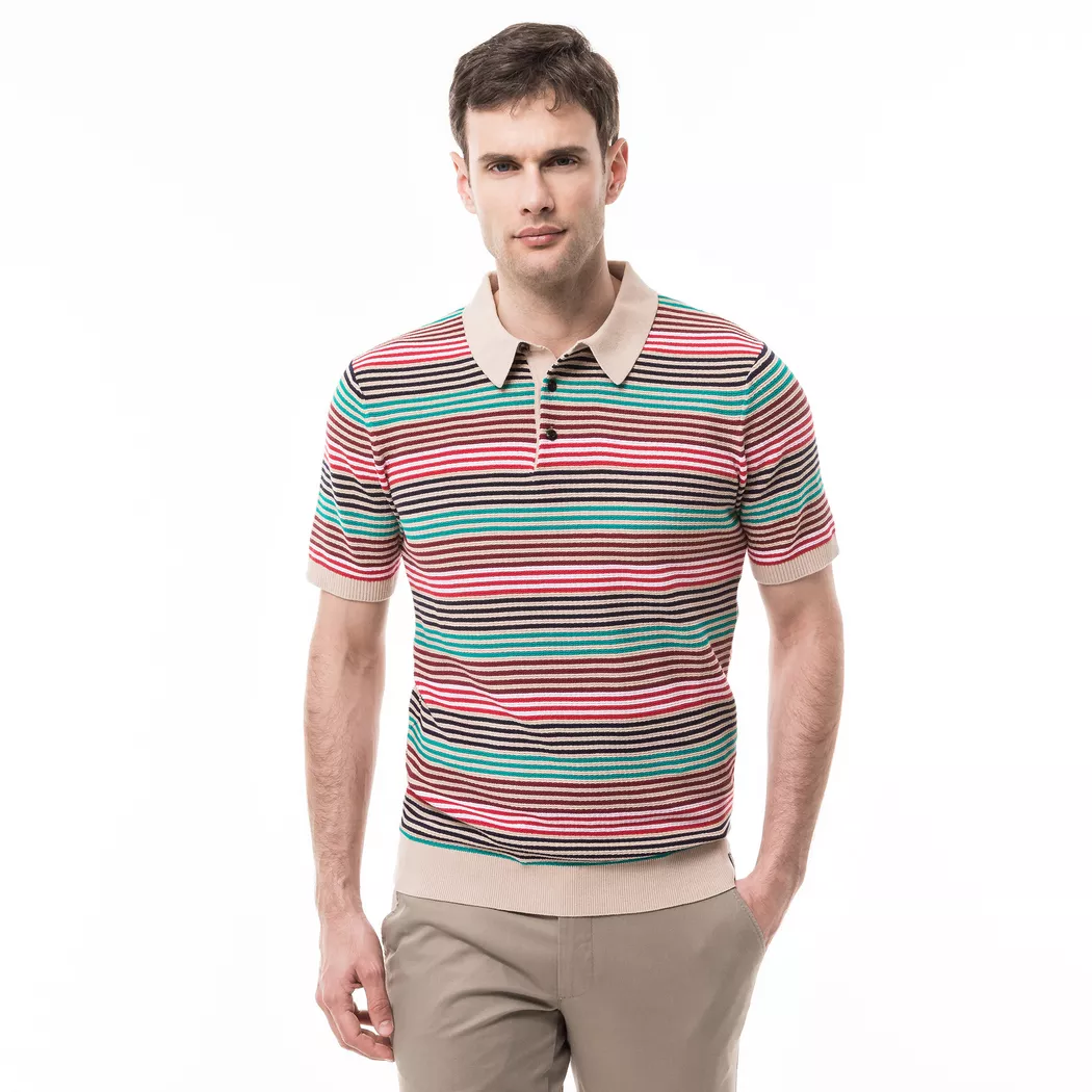 Scotch & Soda - Poloshirt, kurzarm, für Herren, Multicolor, Größe L