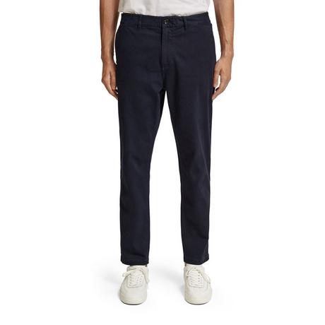 Scotch & Soda Drift- Garment-Dyed Stretch Cotton Twill Chino Chinohose, Regular Fit 