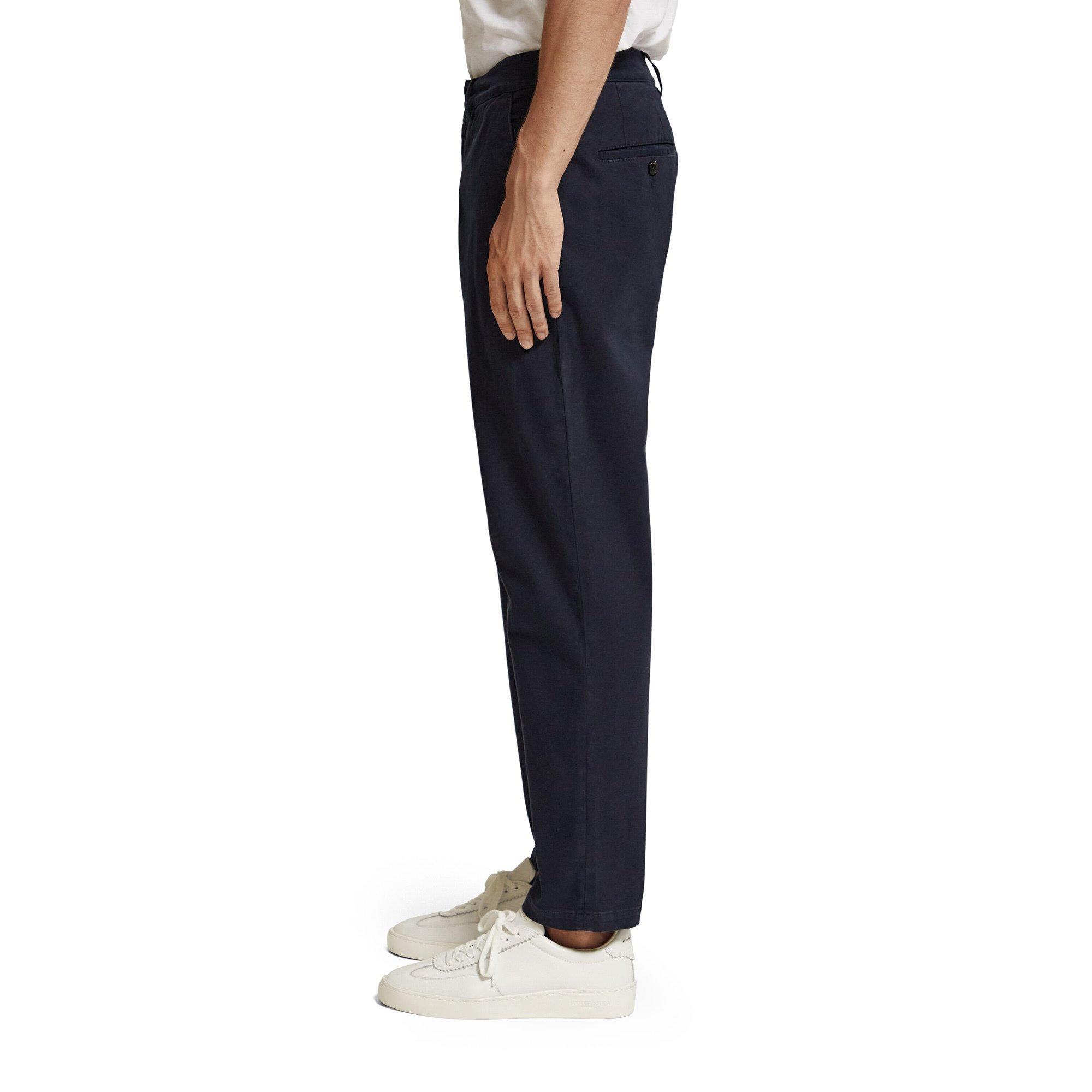 Scotch & Soda Drift- Garment-Dyed Stretch Cotton Twill Chino Chinohose, Regular Fit 