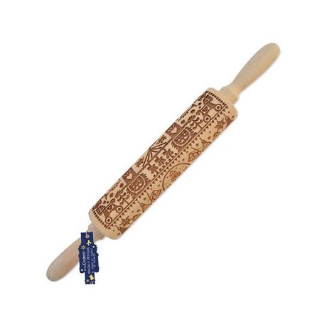 ScrapCooking Rouleau à pâte avec gaufrage Casse-noix 