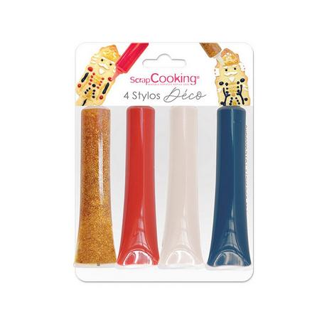 ScrapCooking Set di penne per gelatina per dolci Schiaccianoci 