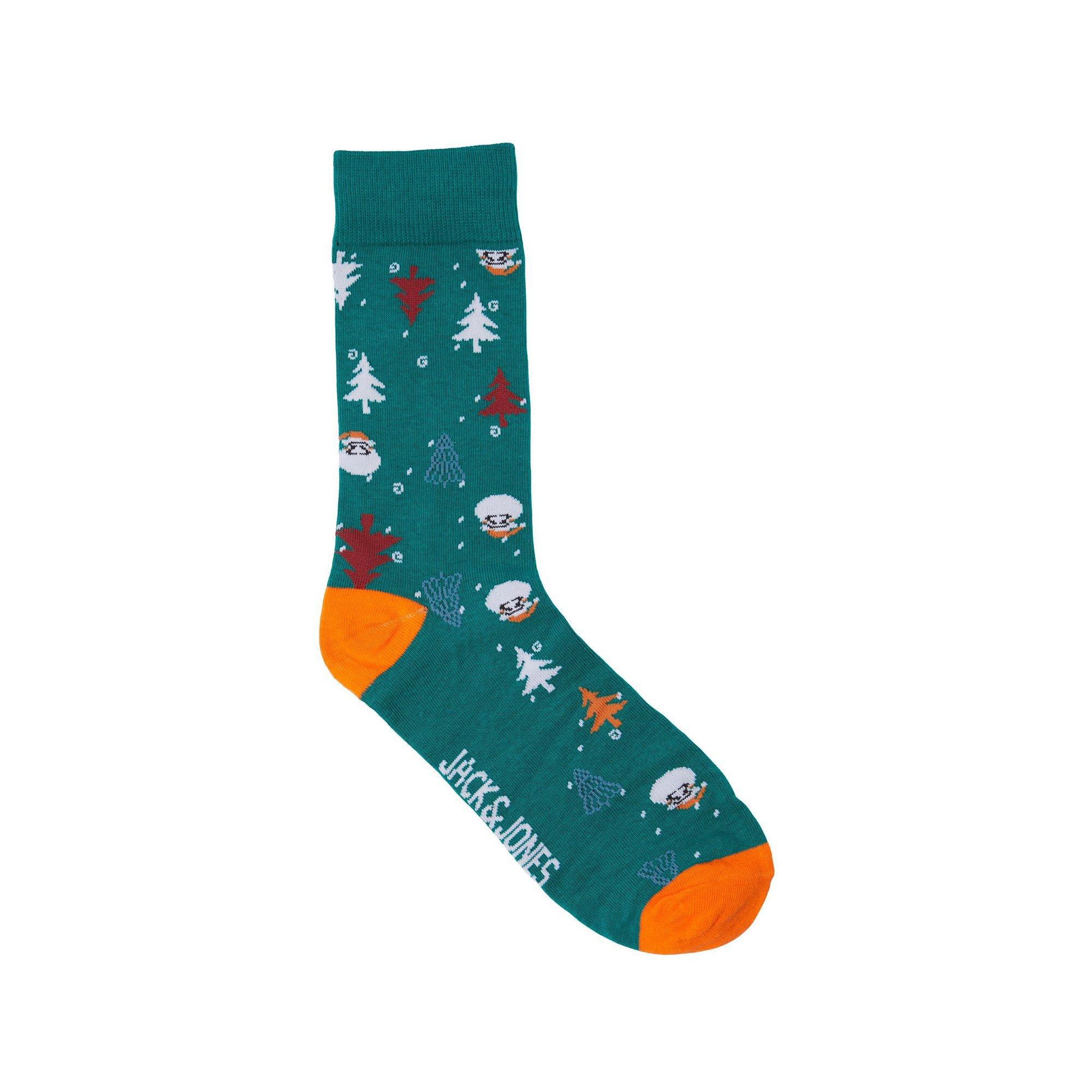 JACK & JONES JacXmasTreeSocks Giftbox Multipack,Socken Waden 