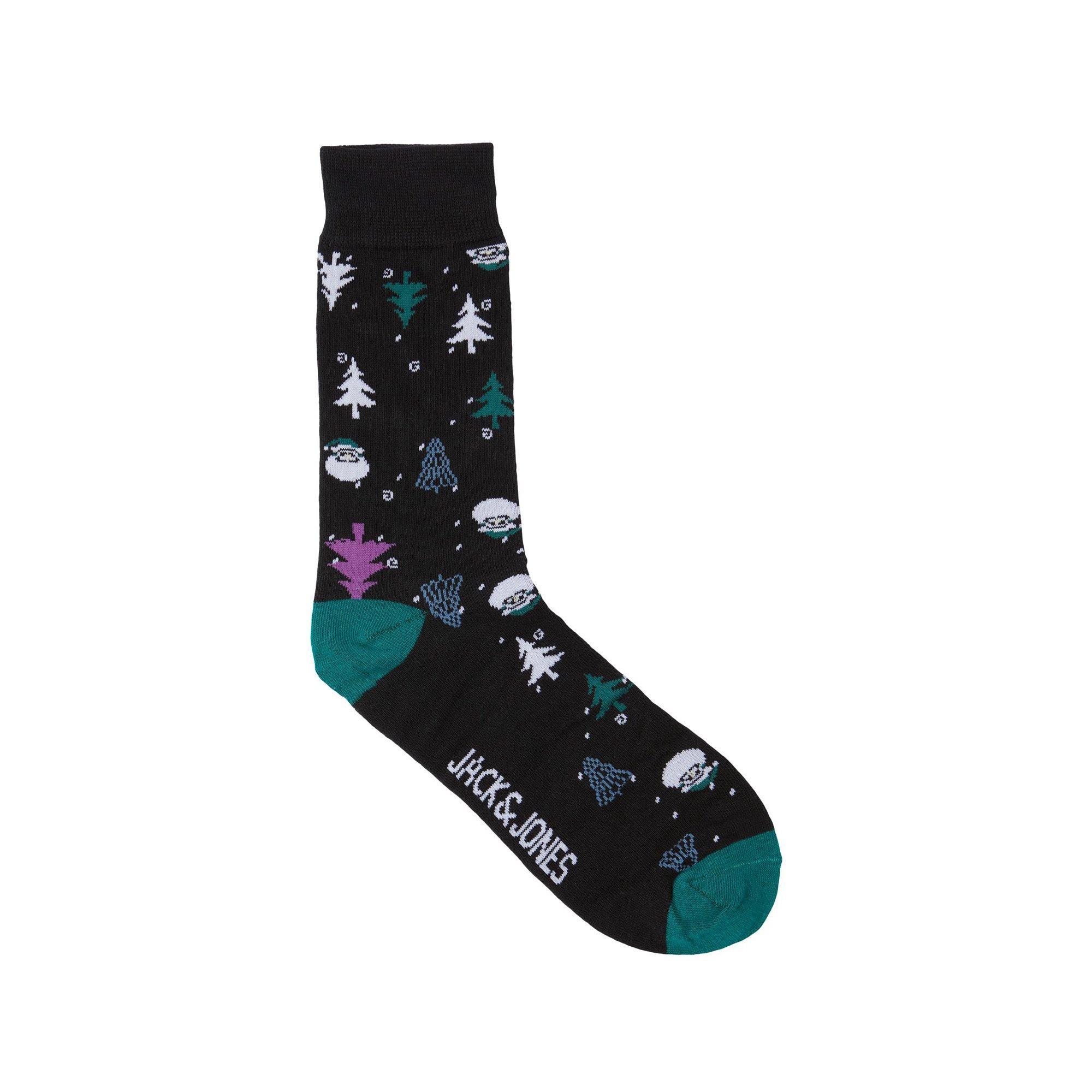 JACK & JONES JacXmasTreeSocks Giftbox Multipack,Socken Waden 