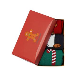 JACK & JONES JacXmasComfortFootSocks Giftbox Multipack,Socken Waden 