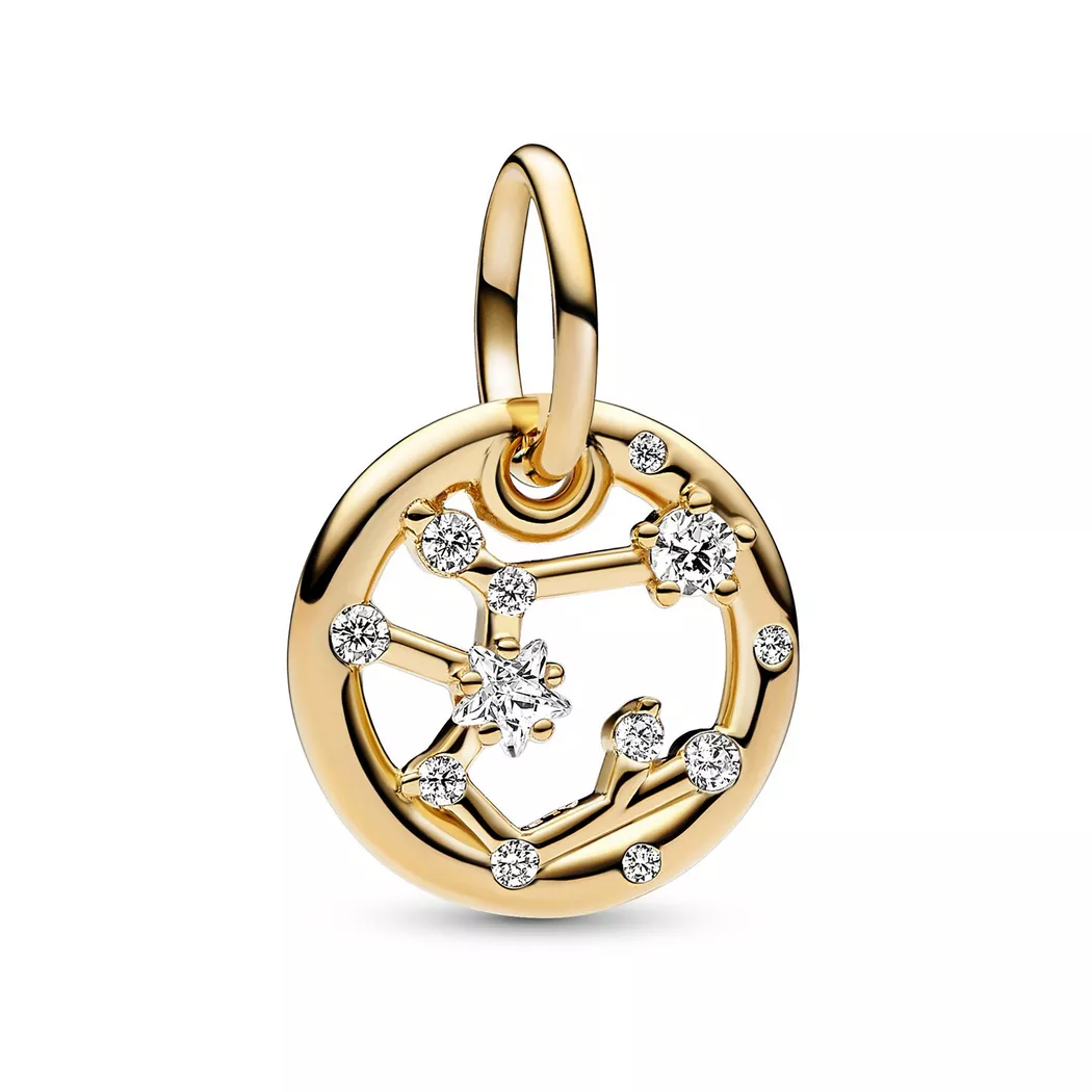 Pandora - Charm,  Moments, One Size, Goldfarben