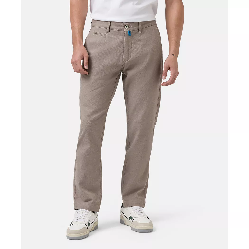 Pierre Cardin - Hose, Tapered Fit, für Herren, Taupe, Größe W40/L32
