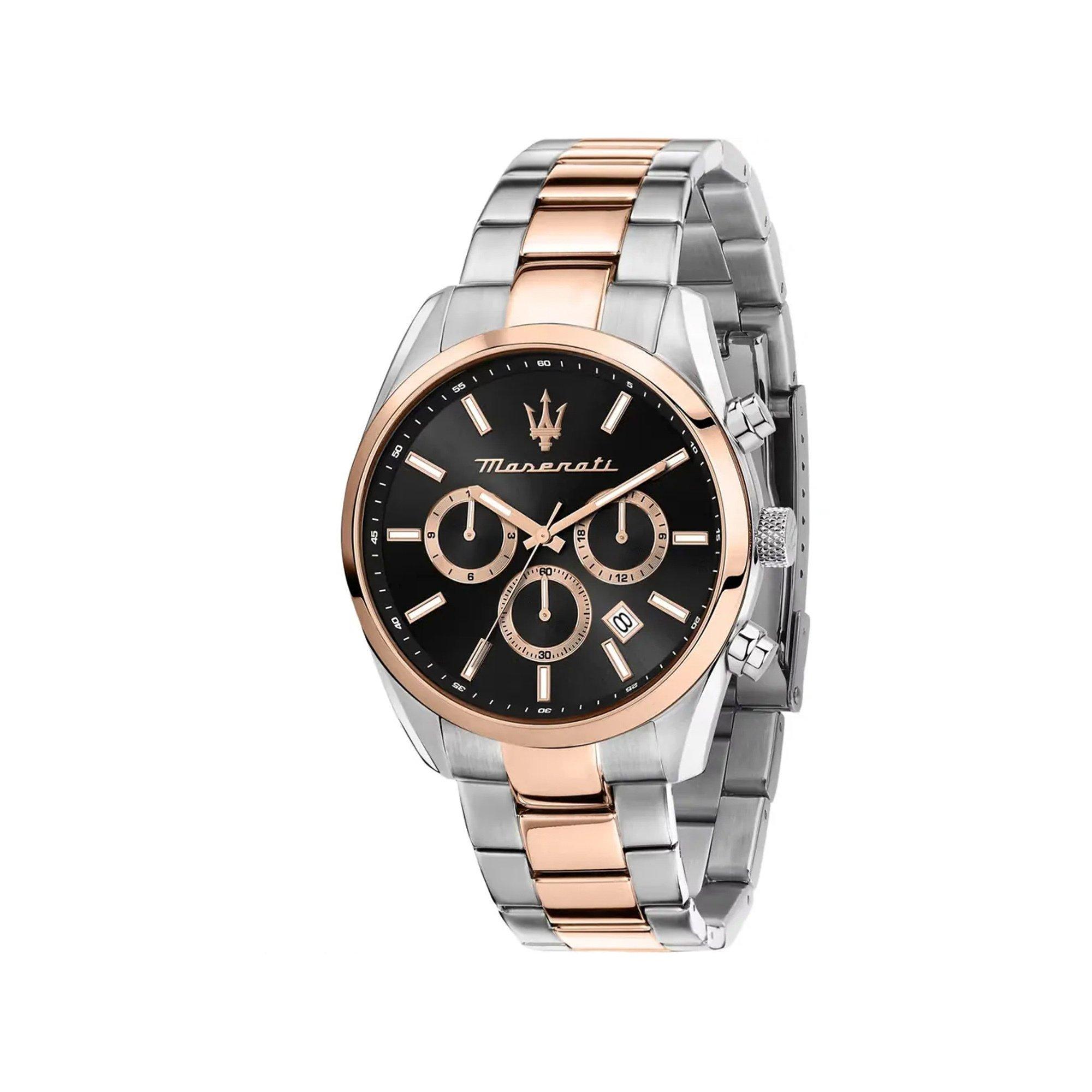 Image of Chronograph Uhr Herren Zweifarbig 43mm