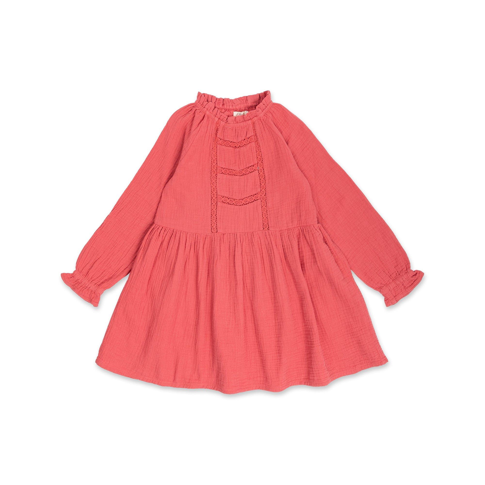 Image of Kleid Mädchen Rot 104-110