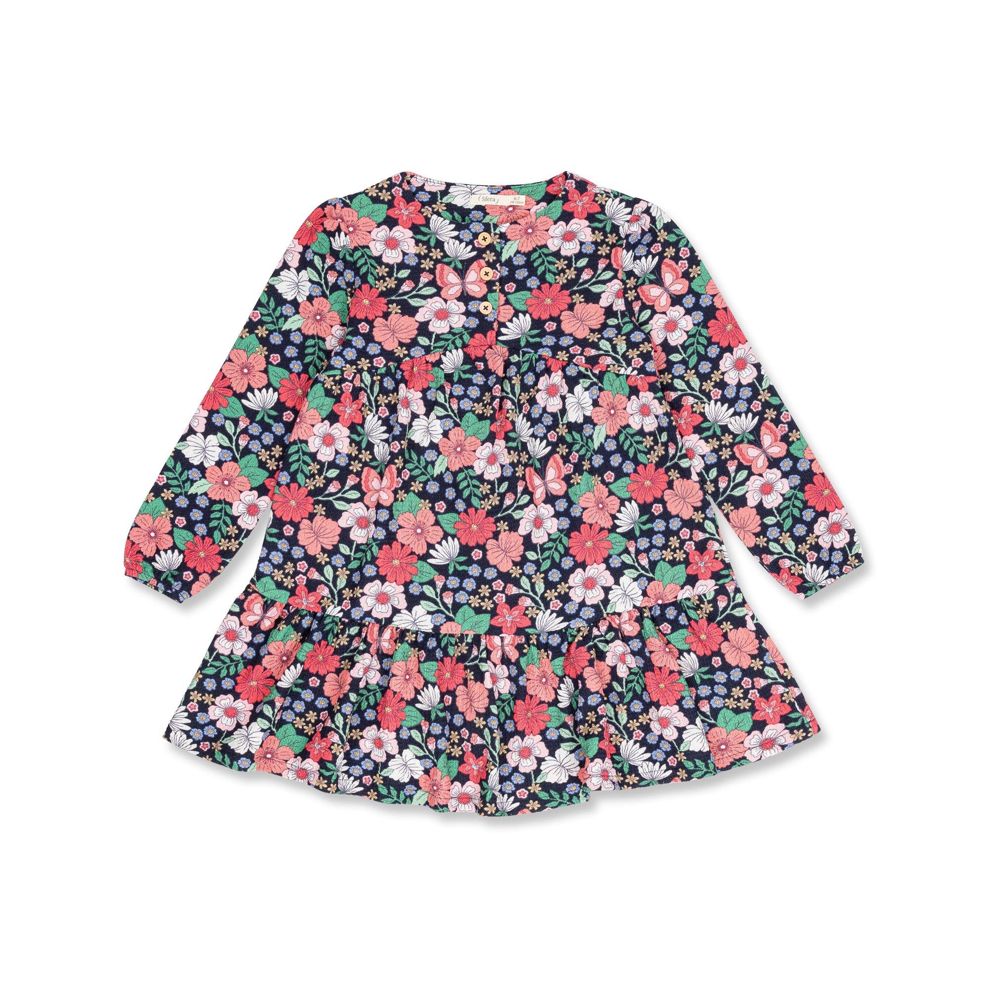 Image of Kleid Mädchen Nachtblau 116-122