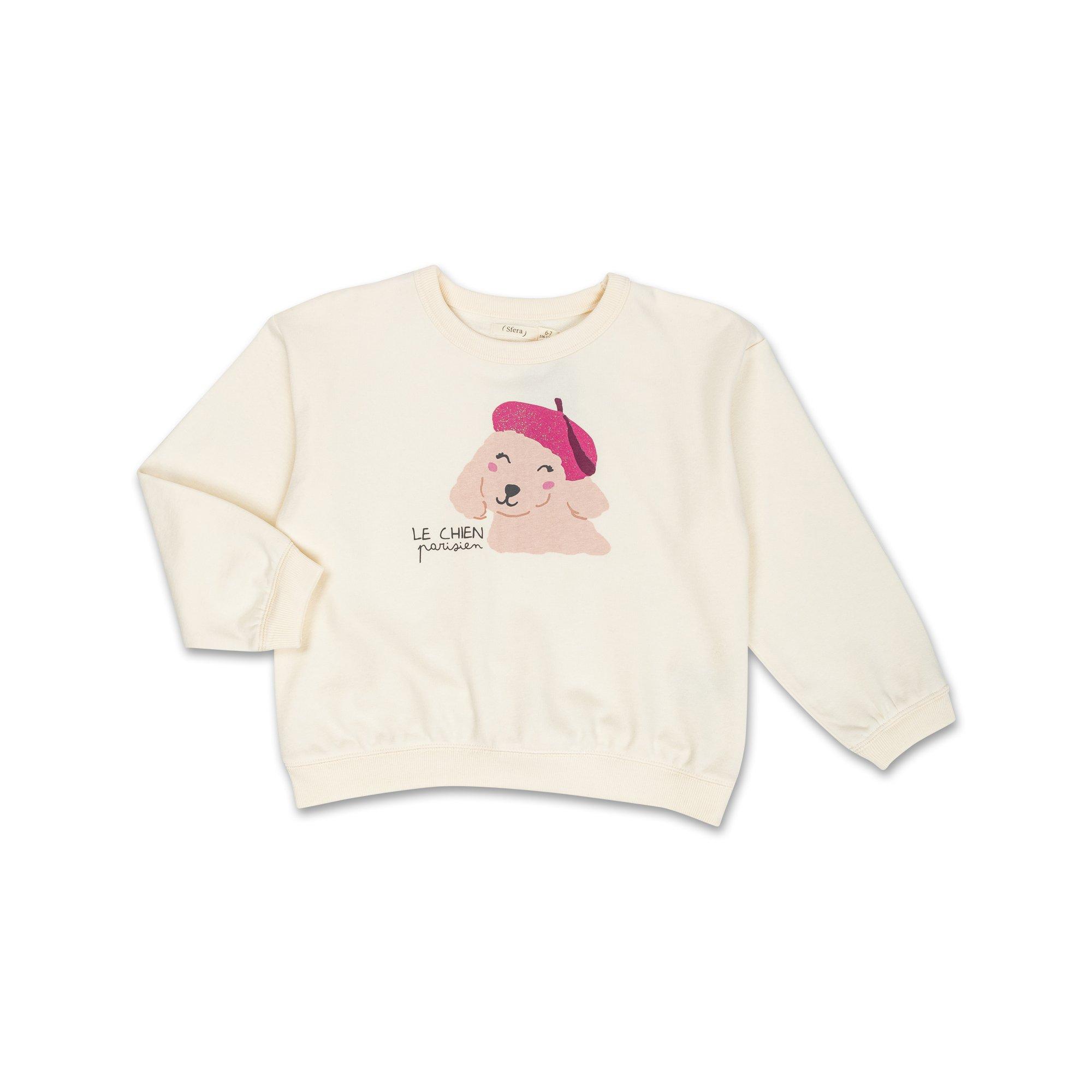 Image of Sweatshirt Mädchen Weiss 146/164