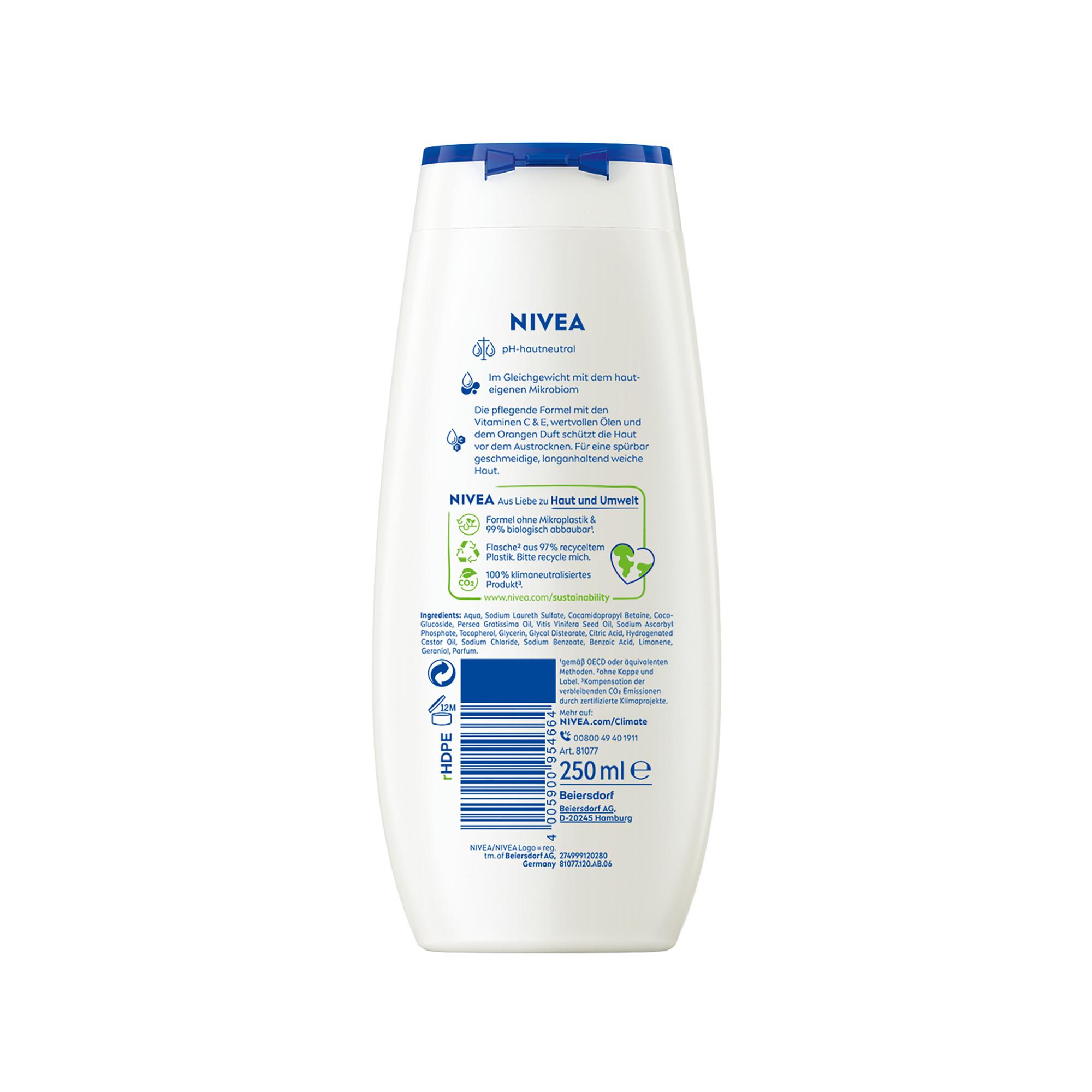 NIVEA  Pflegedusche Orange & Avocado Oil 