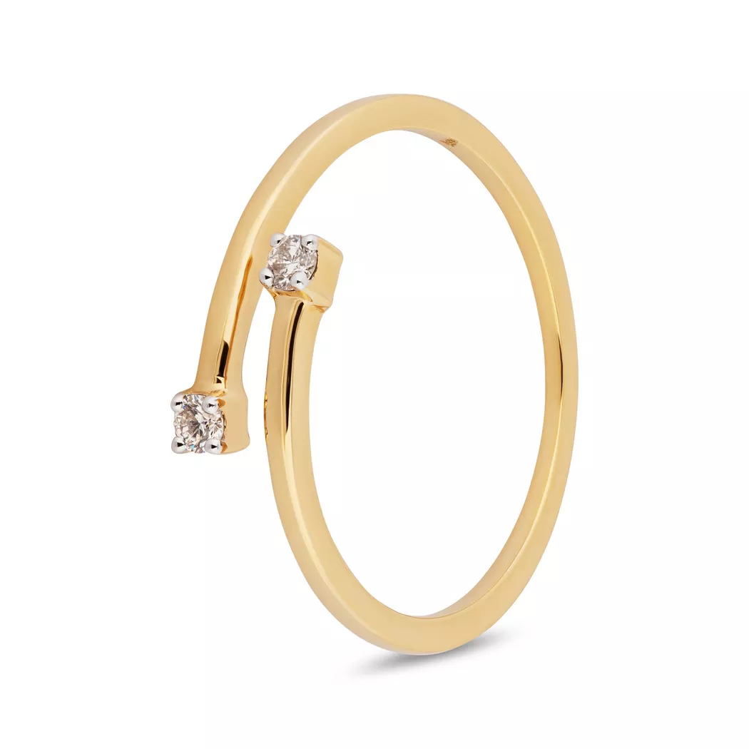 L' Atelier Gold 18 Karat by Manor - Ring, 56, Gelbgold 10