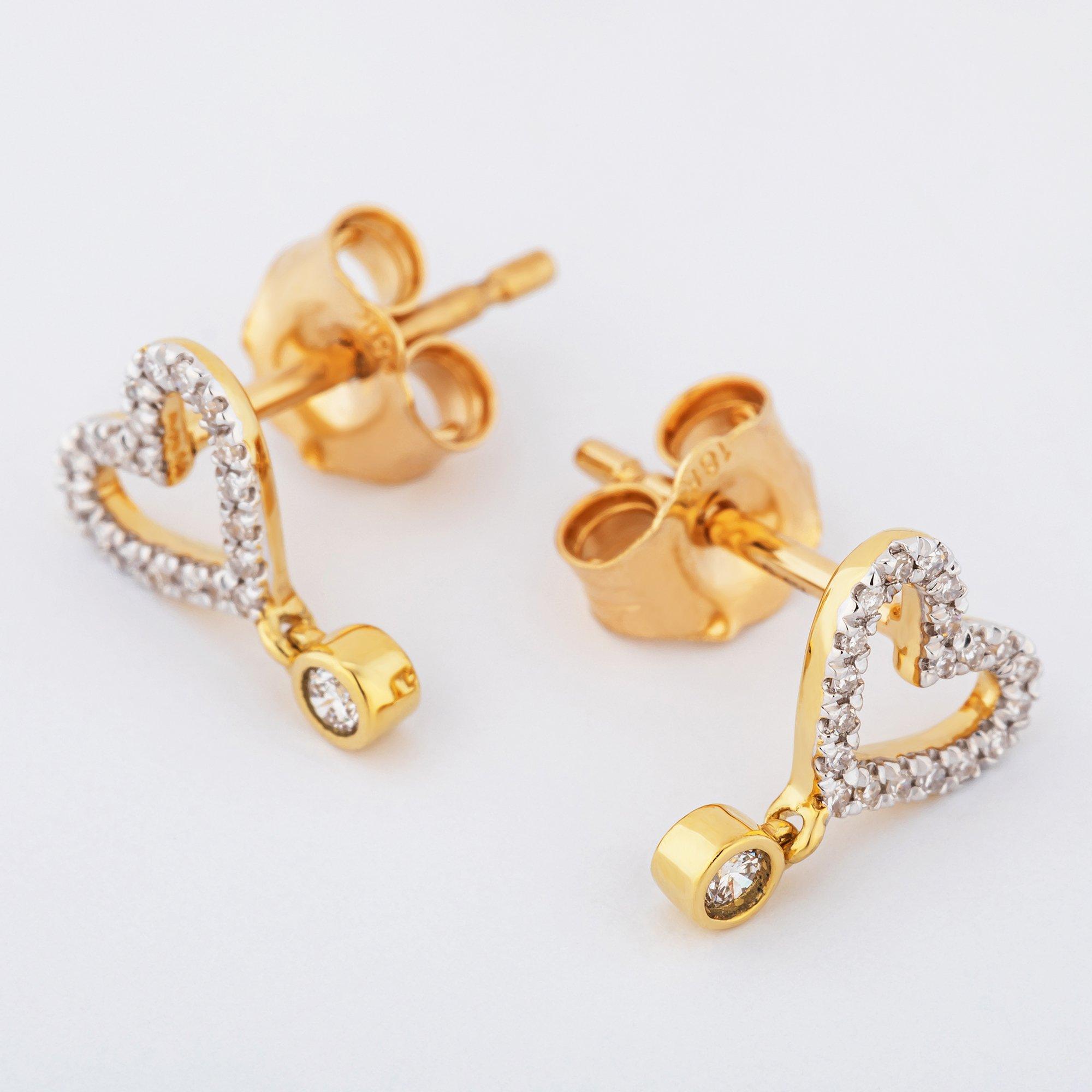 L' Atelier Gold 18 Karat by Manor  Boucles d'oreilles 