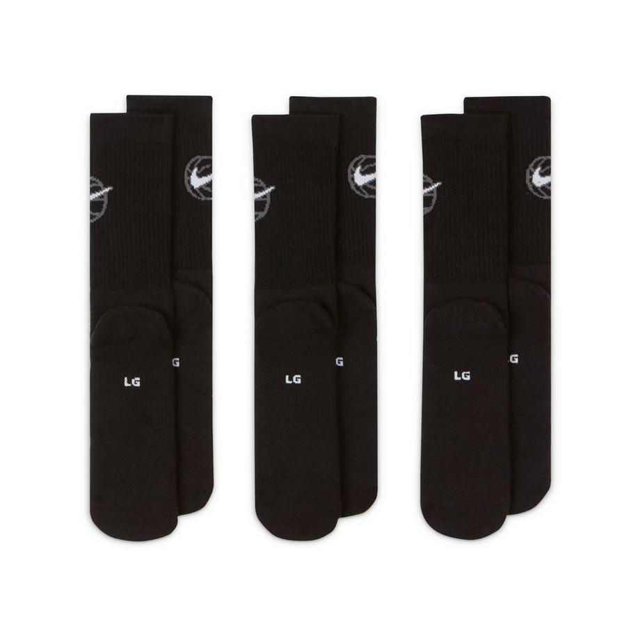 NIKE Everyday Crew Gambaletti Triopack  