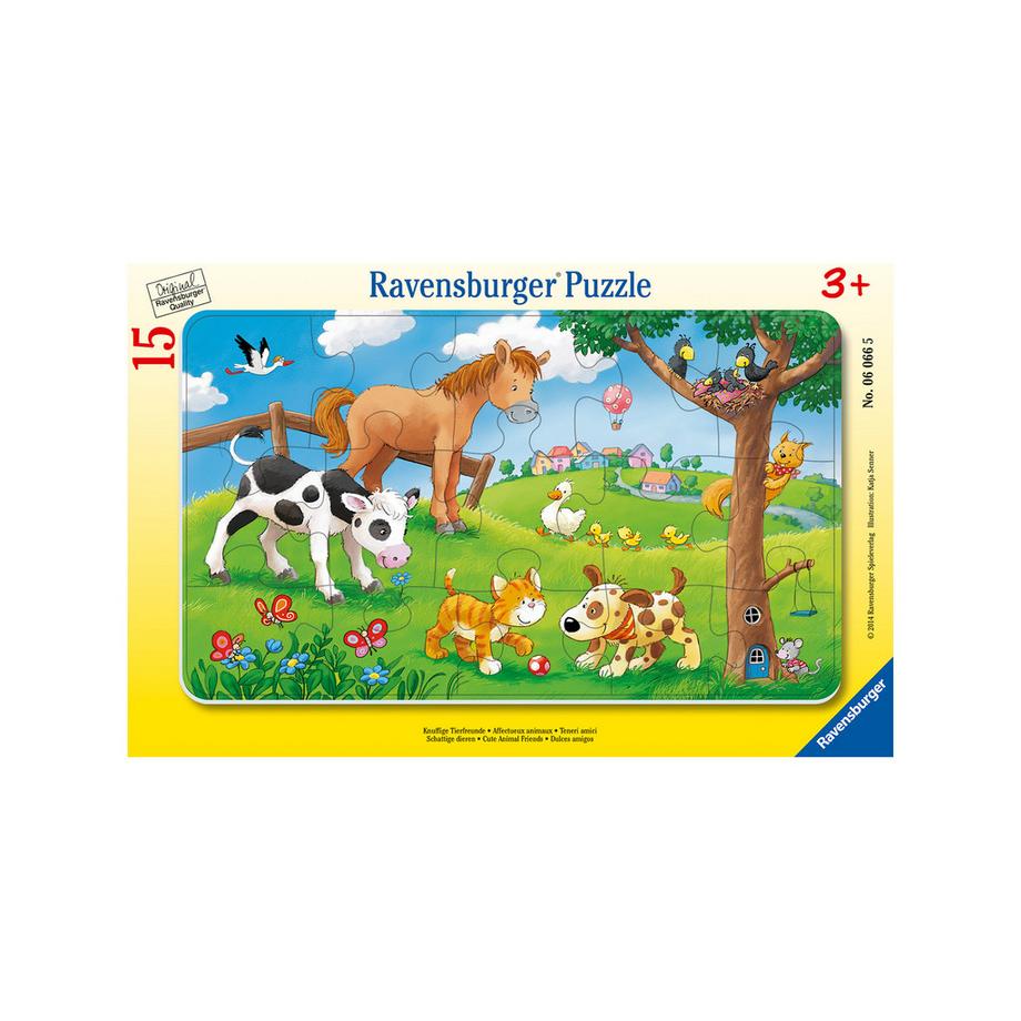 Ravensburger  Puzzle Cadre, 15 pièces, assortiment aléatoire 