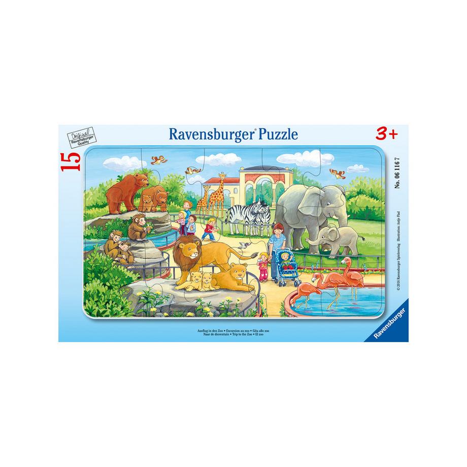 Ravensburger  Puzzle Cadre, 15 pièces, assortiment aléatoire 
