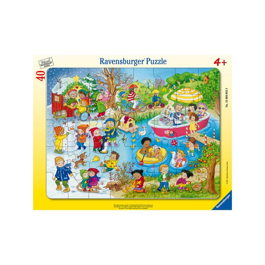 Ravensburger  Puzzle Cornice, 30 - 40 pezzi, modelli assortiti 