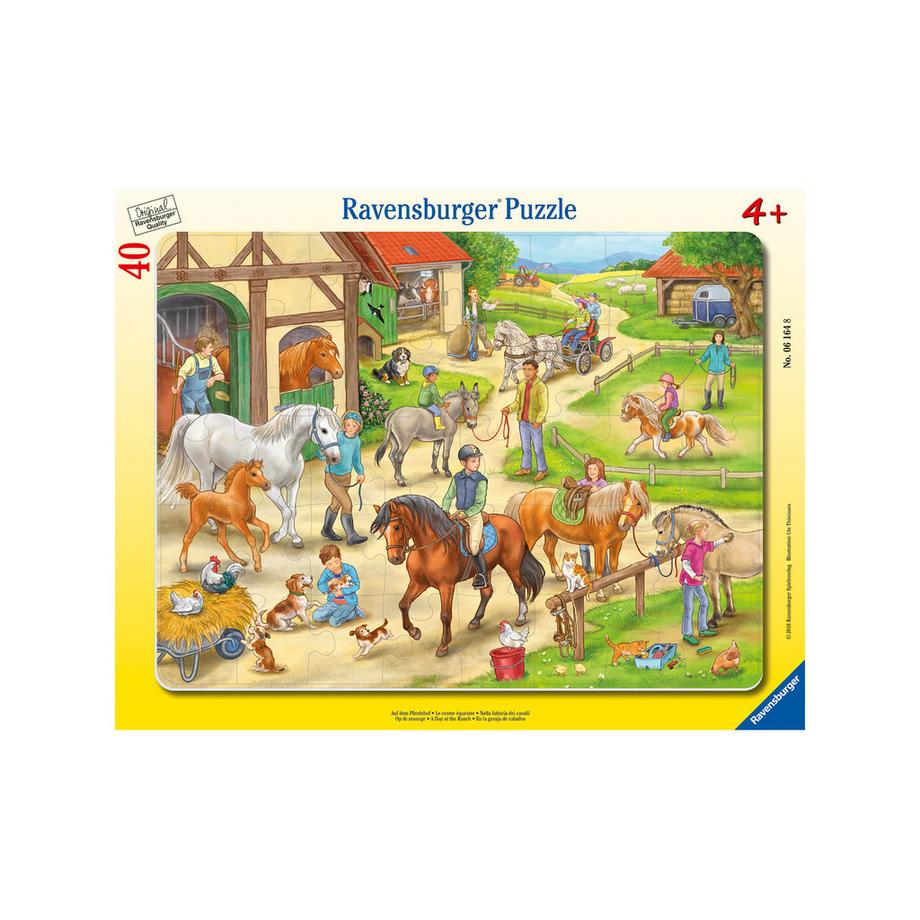 Ravensburger  Puzzle Cornice, 30 - 40 pezzi, modelli assortiti 