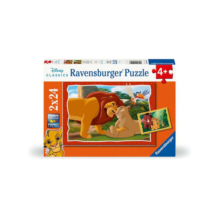 Ravensburger  Puzzle, 2 x 24 pièces, assortiment aléatoire 