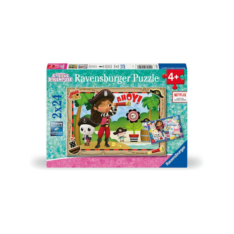 Ravensburger  Puzzle, 2 x 24 pièces, assortiment aléatoire 