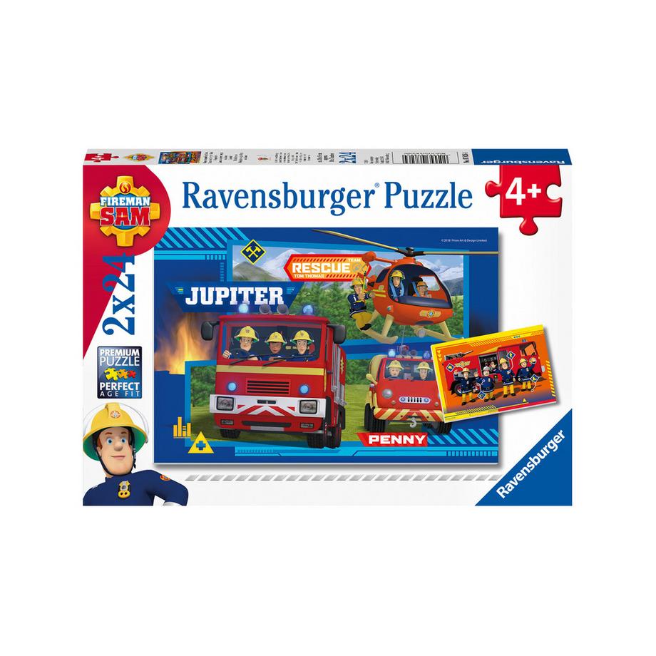 Ravensburger  Puzzle, 2 x 24 pièces, assortiment aléatoire 