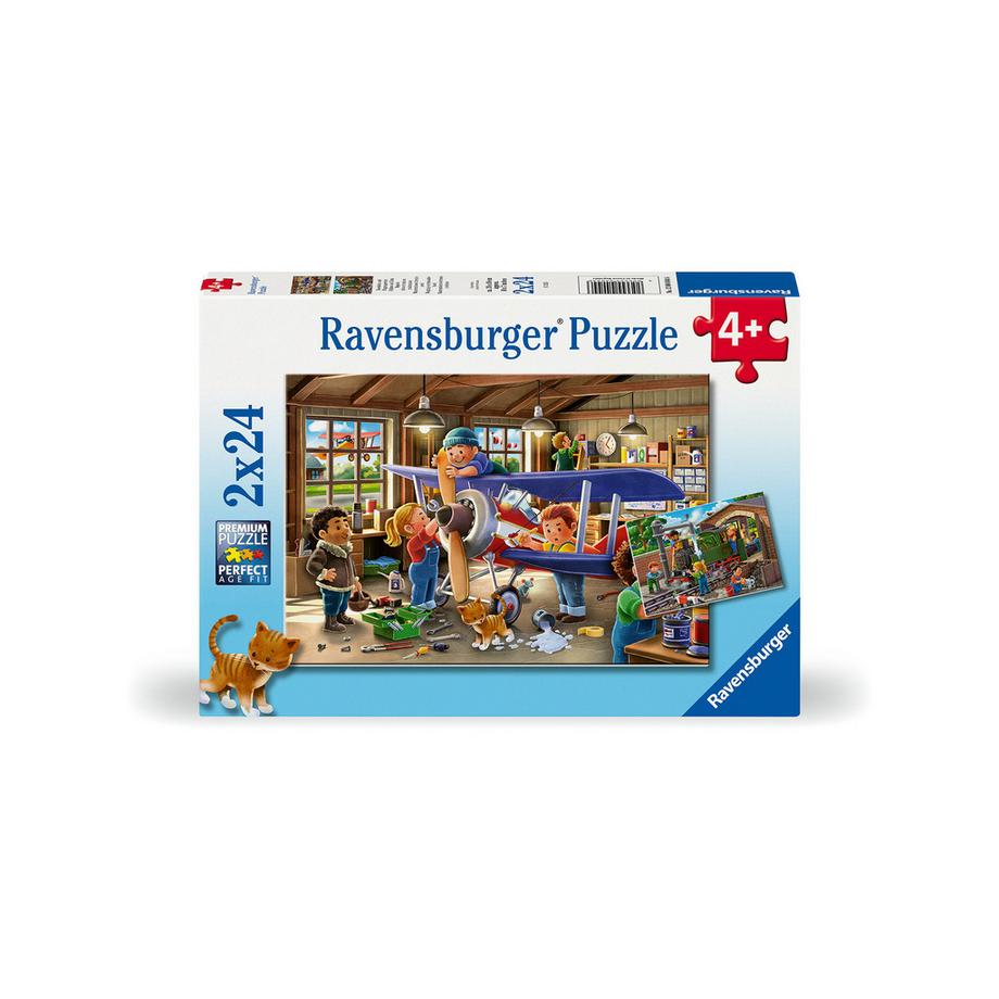 Ravensburger  Puzzle, 2 x 24 pièces, assortiment aléatoire 