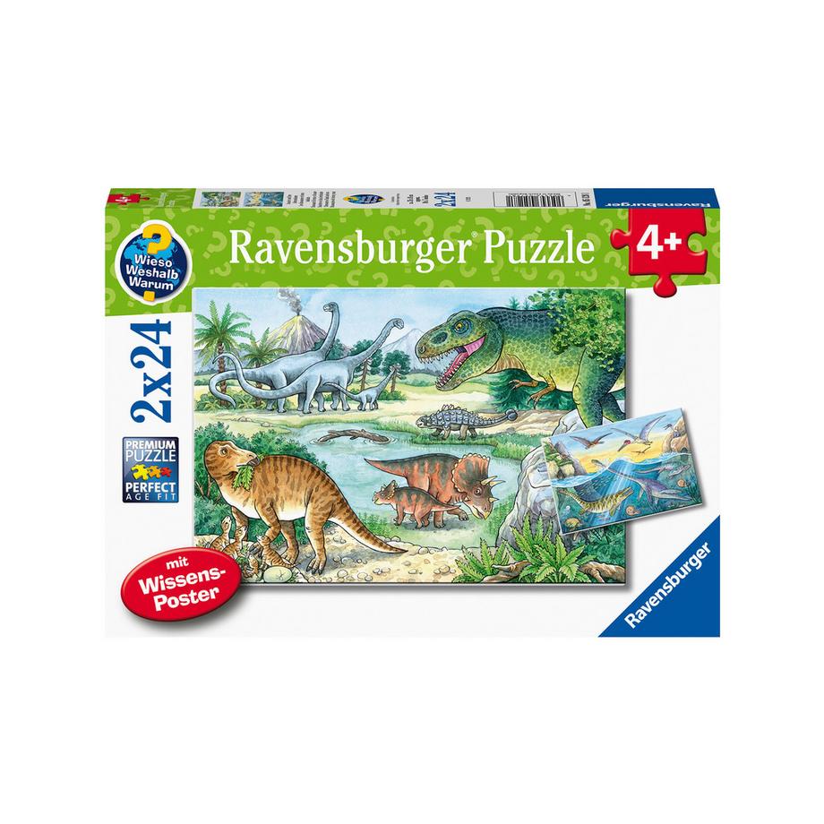 Ravensburger  Puzzle, 2 x 24 pièces, assortiment aléatoire 