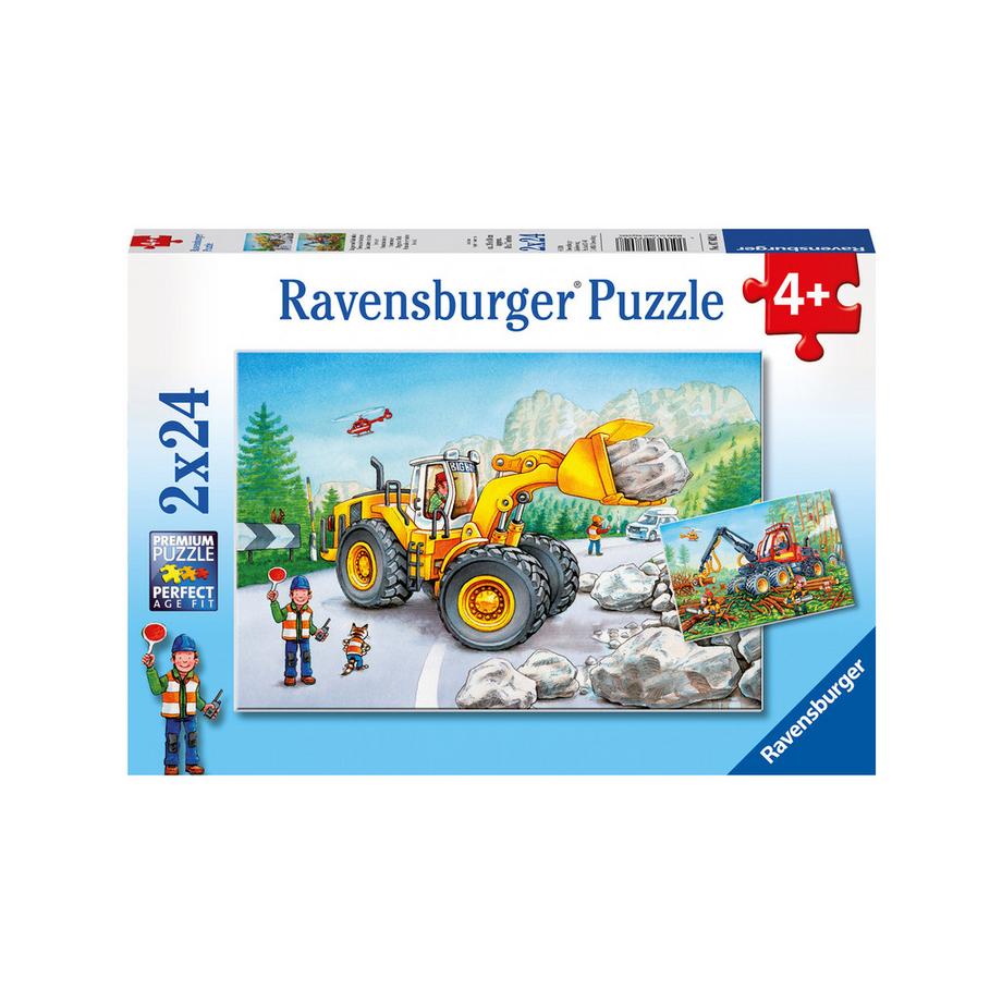 Ravensburger  Puzzle, 2 x 24 pièces, assortiment aléatoire 