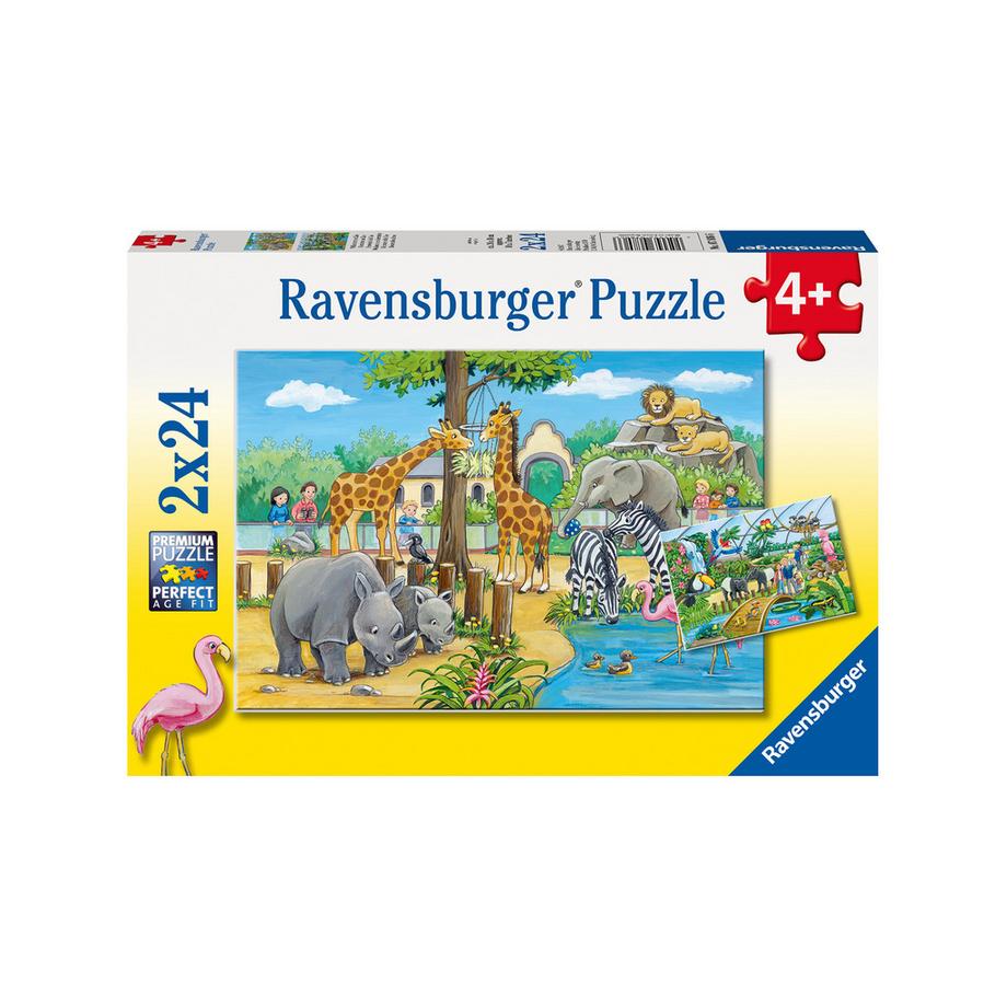 Ravensburger  Puzzle, 2 x 24 pièces, assortiment aléatoire 