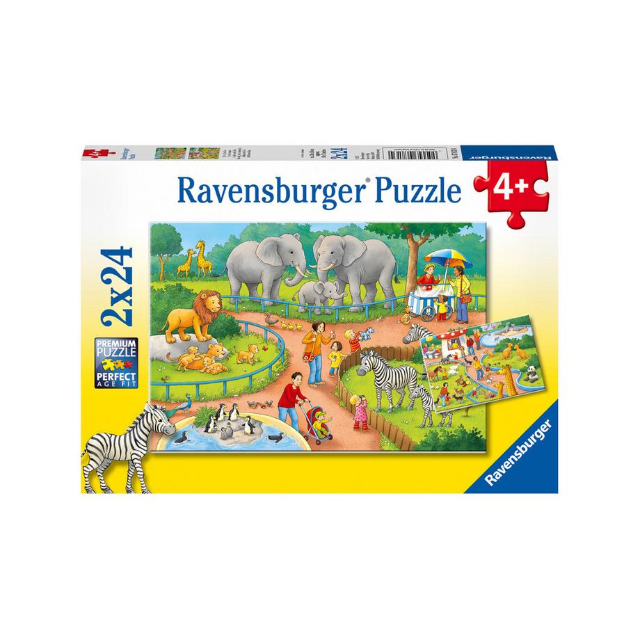 Ravensburger  Puzzle, 2 x 24 pièces, assortiment aléatoire 