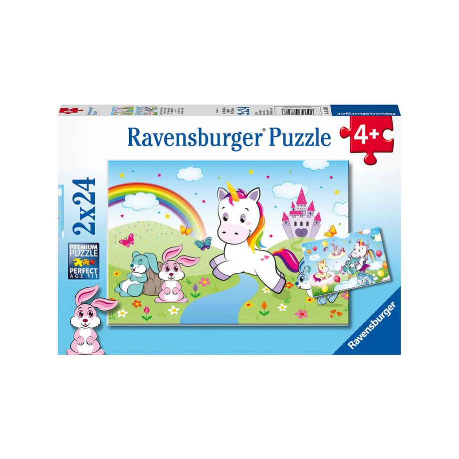 Ravensburger  Puzzle, 2 x 24 pièces, assortiment aléatoire 