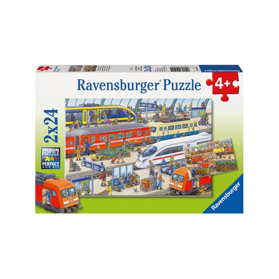 Ravensburger  Puzzle, 2 x 24 pièces, assortiment aléatoire 