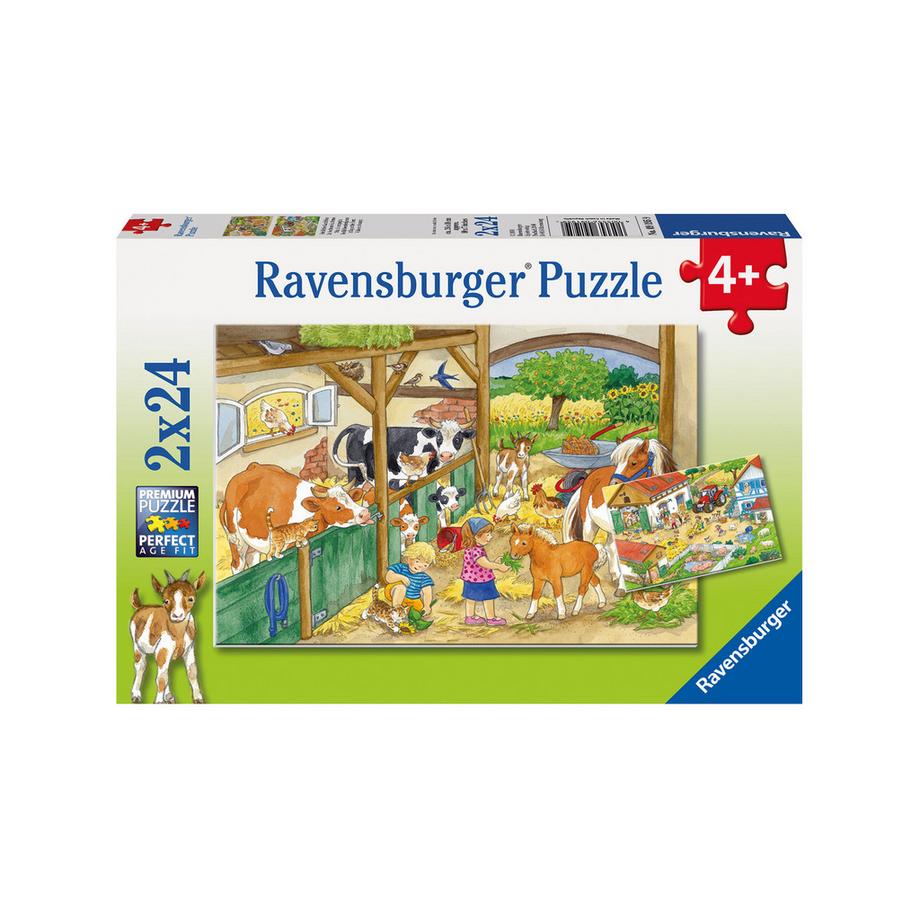 Ravensburger  Puzzle, 2 x 24 pièces, assortiment aléatoire 