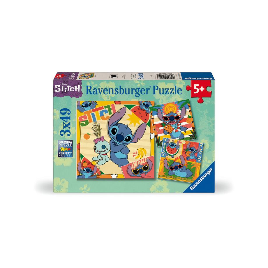 Ravensburger  Puzzle 3 x 49 pièces, assortiment aléatoire 