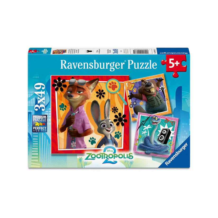 Ravensburger  Puzzle 3 x 49 pièces, assortiment aléatoire 