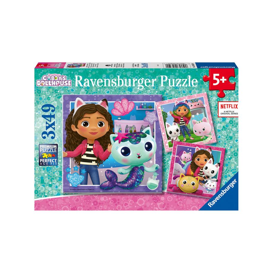 Ravensburger  Puzzle 3 x 49 pièces, assortiment aléatoire 