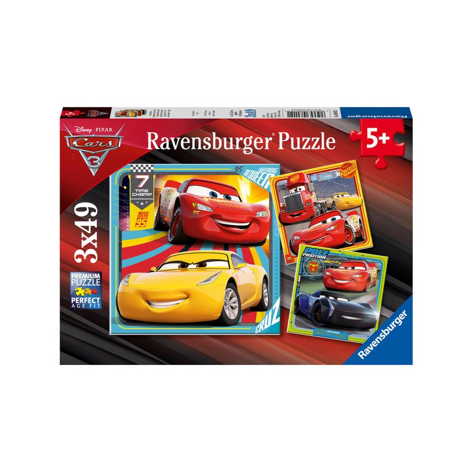 Ravensburger  Puzzle 3 x 49 pièces, assortiment aléatoire 