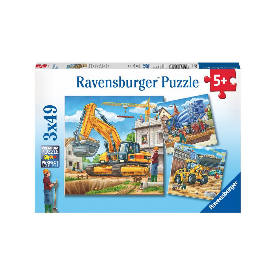 Ravensburger  Puzzle Divers, 3 x 49 Teile, Zufallsauswahl 