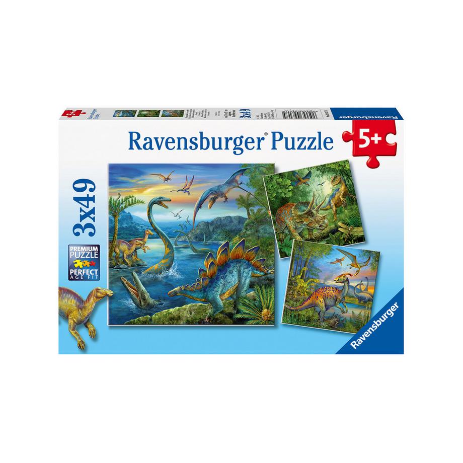Ravensburger  Puzzle Divers, 3 x 49 Teile, Zufallsauswahl 